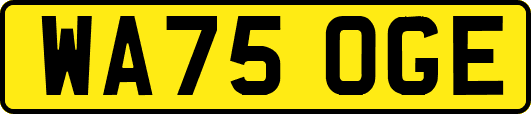 WA75OGE
