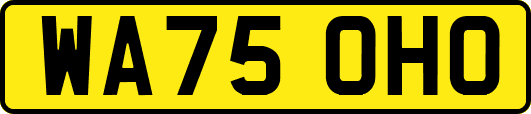 WA75OHO
