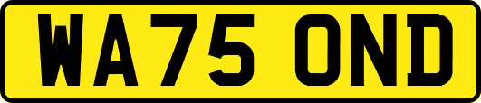 WA75OND