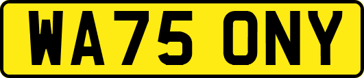WA75ONY