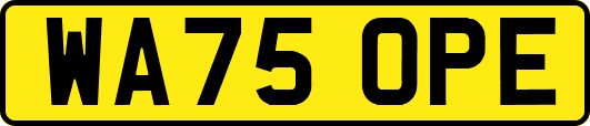 WA75OPE