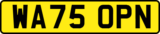 WA75OPN