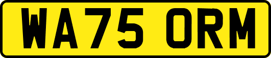 WA75ORM
