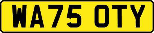 WA75OTY
