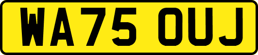 WA75OUJ