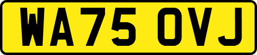 WA75OVJ