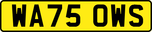 WA75OWS