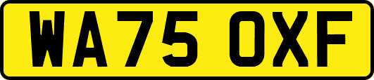 WA75OXF
