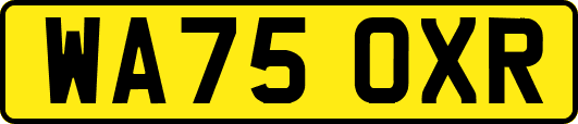 WA75OXR