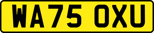 WA75OXU