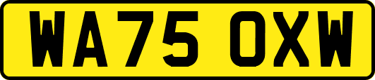 WA75OXW