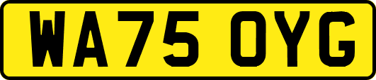 WA75OYG