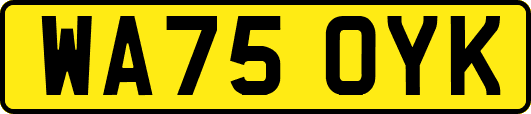 WA75OYK