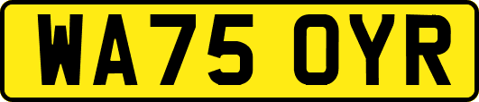 WA75OYR