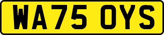 WA75OYS