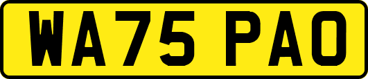 WA75PAO