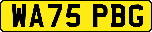 WA75PBG