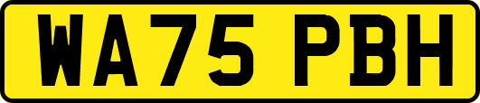 WA75PBH