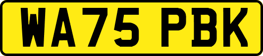 WA75PBK
