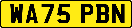 WA75PBN