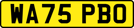 WA75PBO