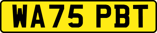 WA75PBT