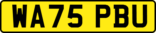 WA75PBU