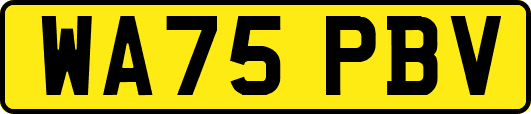 WA75PBV