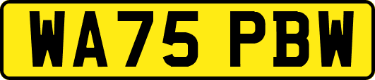 WA75PBW