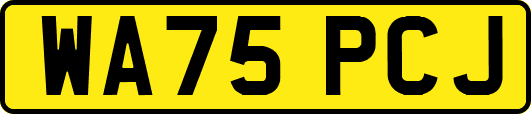 WA75PCJ