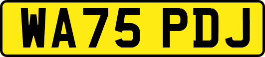 WA75PDJ