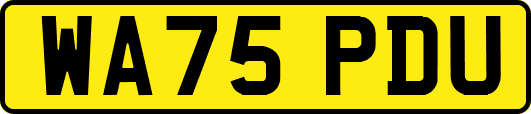 WA75PDU
