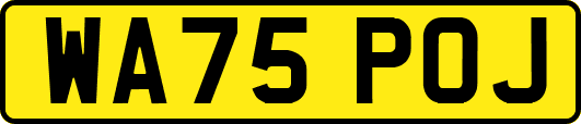 WA75POJ
