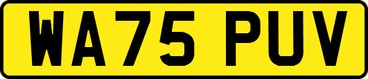 WA75PUV