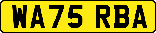 WA75RBA