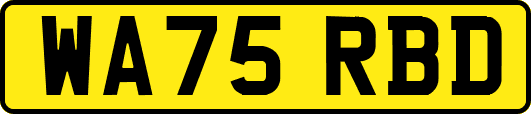 WA75RBD