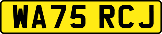 WA75RCJ