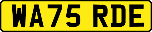 WA75RDE