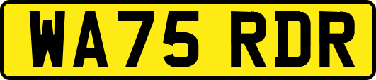 WA75RDR