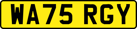 WA75RGY