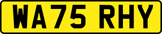 WA75RHY