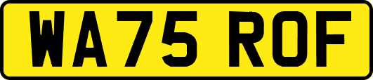 WA75ROF