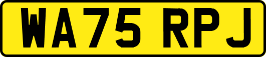WA75RPJ