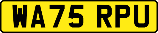 WA75RPU