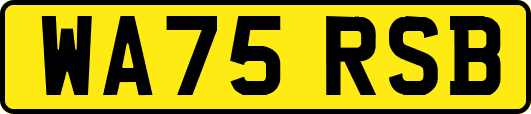 WA75RSB
