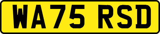 WA75RSD