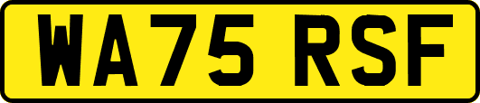 WA75RSF