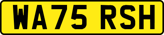WA75RSH