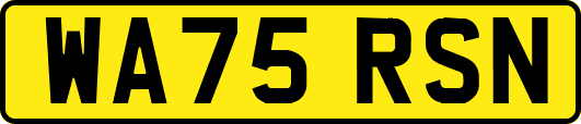 WA75RSN