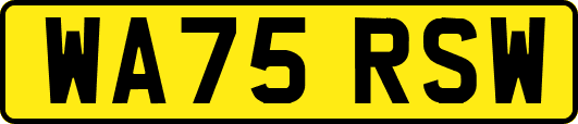 WA75RSW